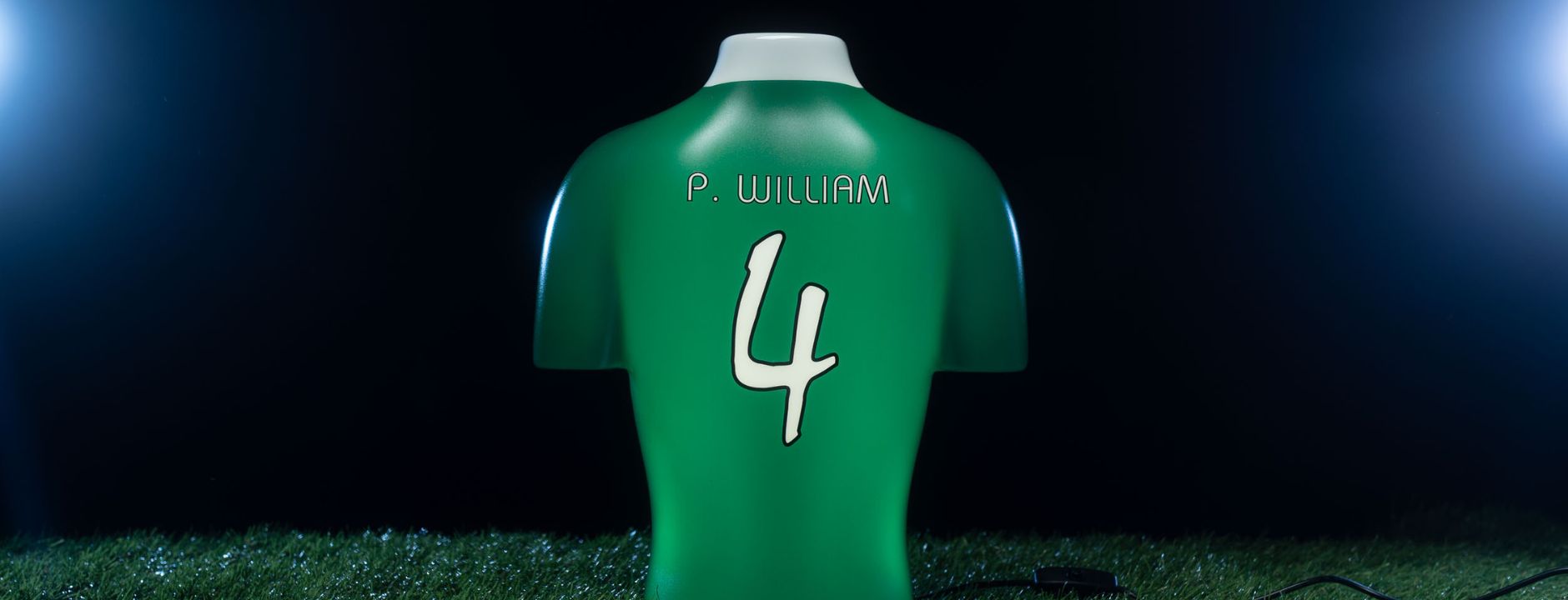 Personalisierte Fußball-Trikotlampen