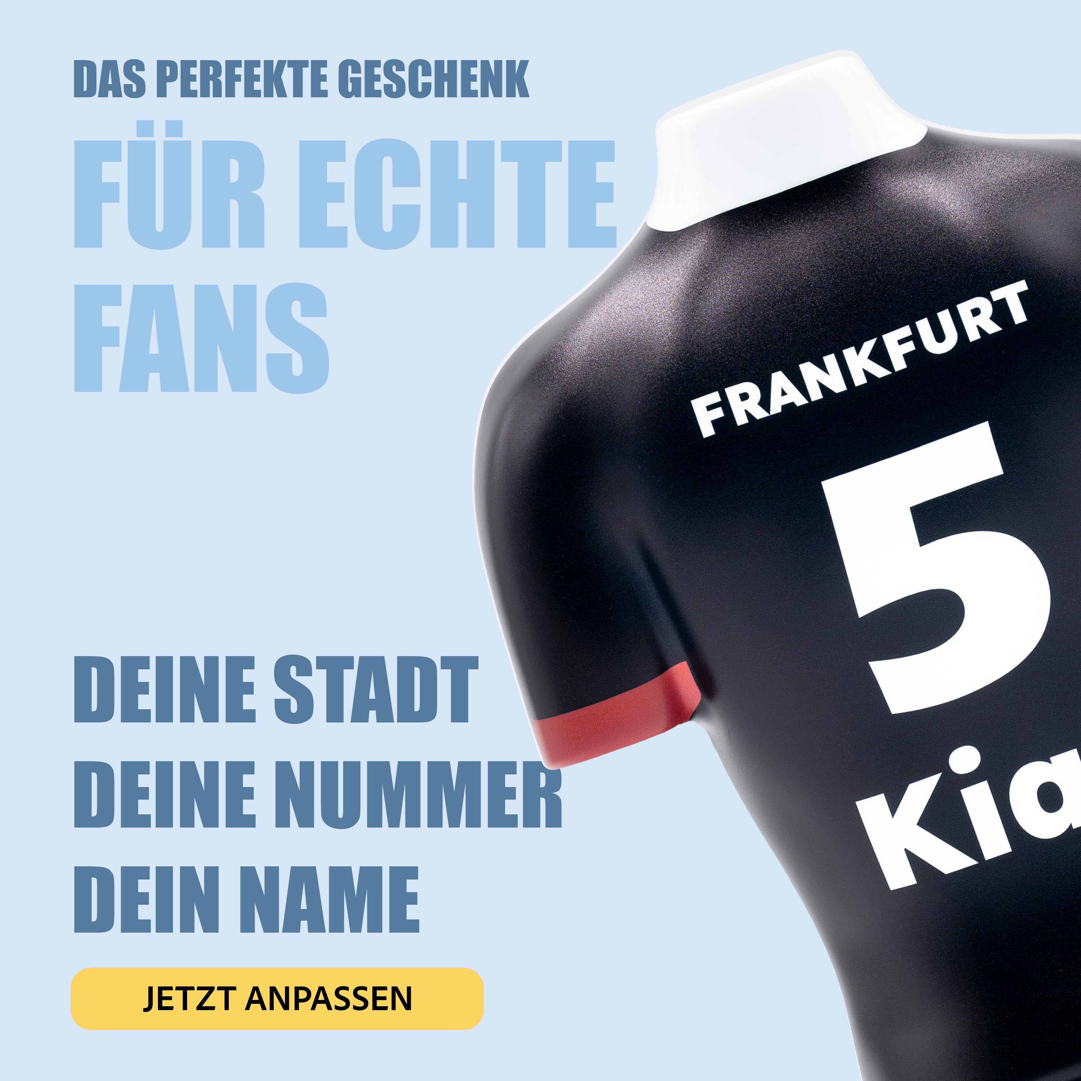 Torsinio® – Personalized 3D Soccer Jersey Lamp