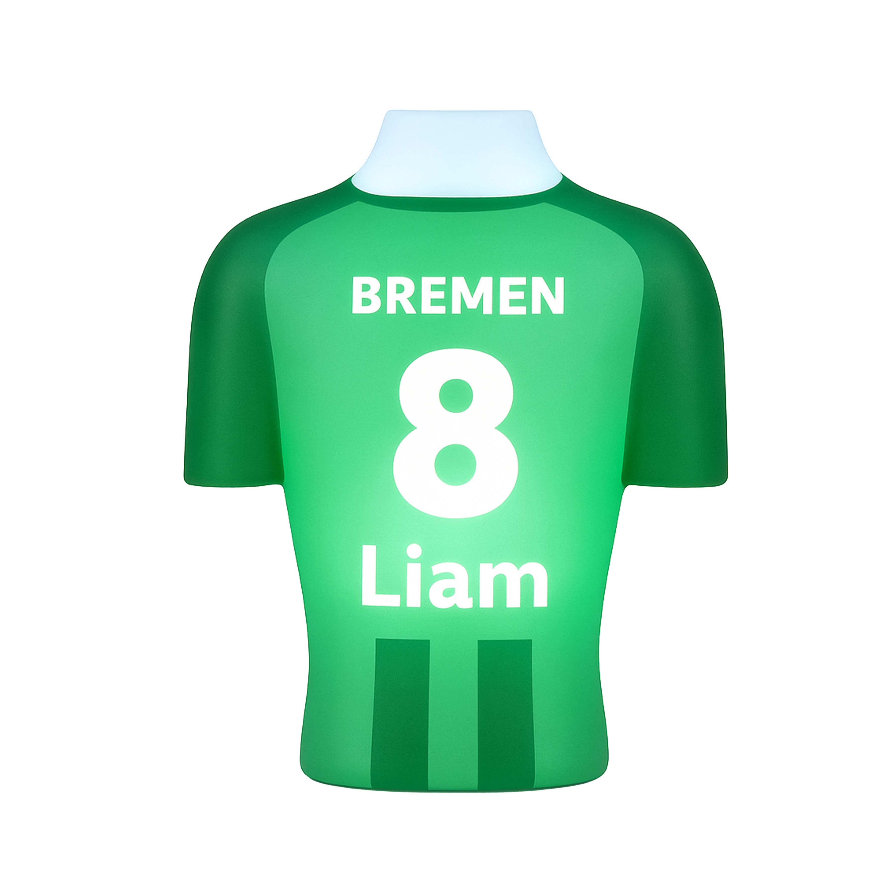 Torsinio® – Personalized 3D Soccer Jersey Lamp