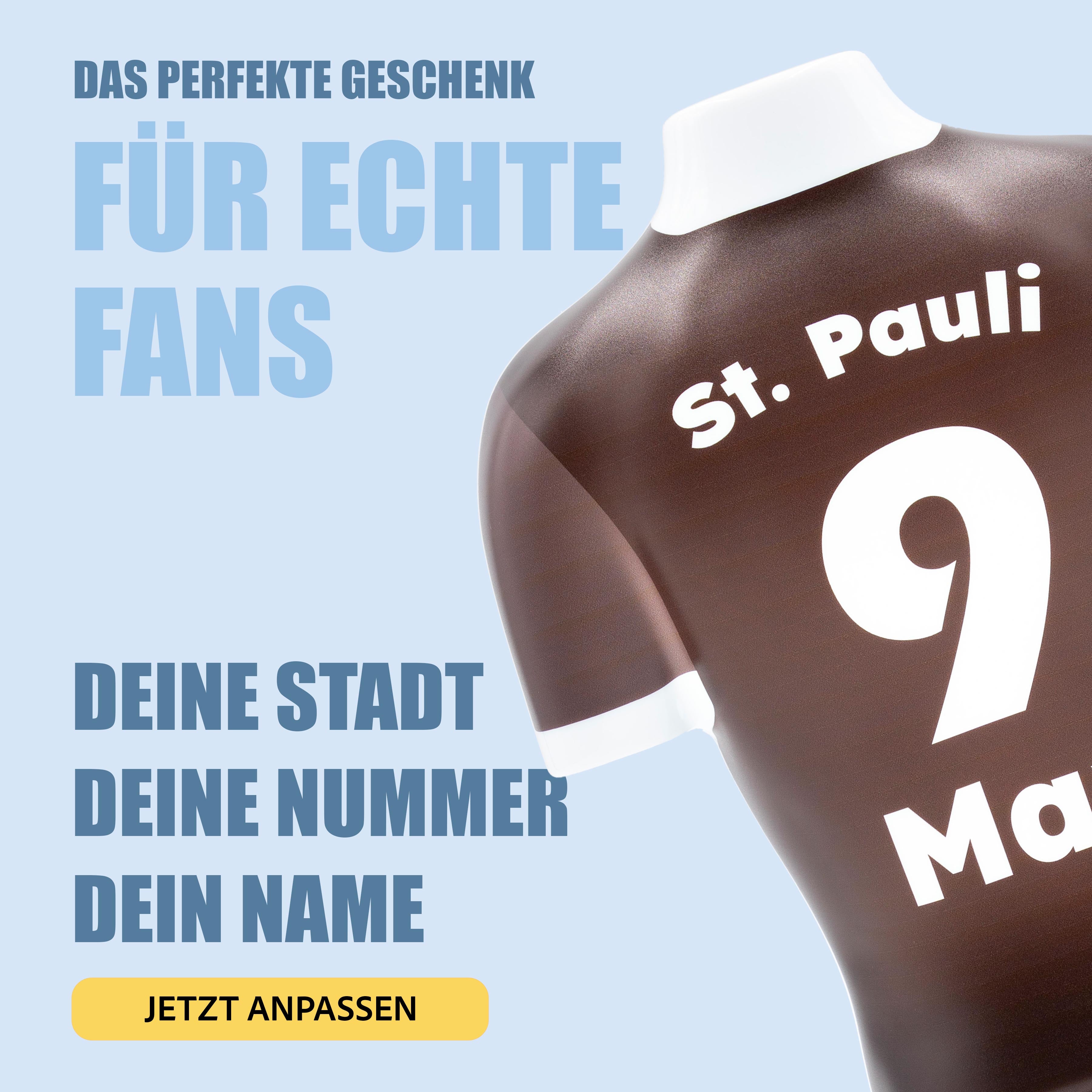 Torsinio Trikotlampe St. Pauli - Braun-Weiss